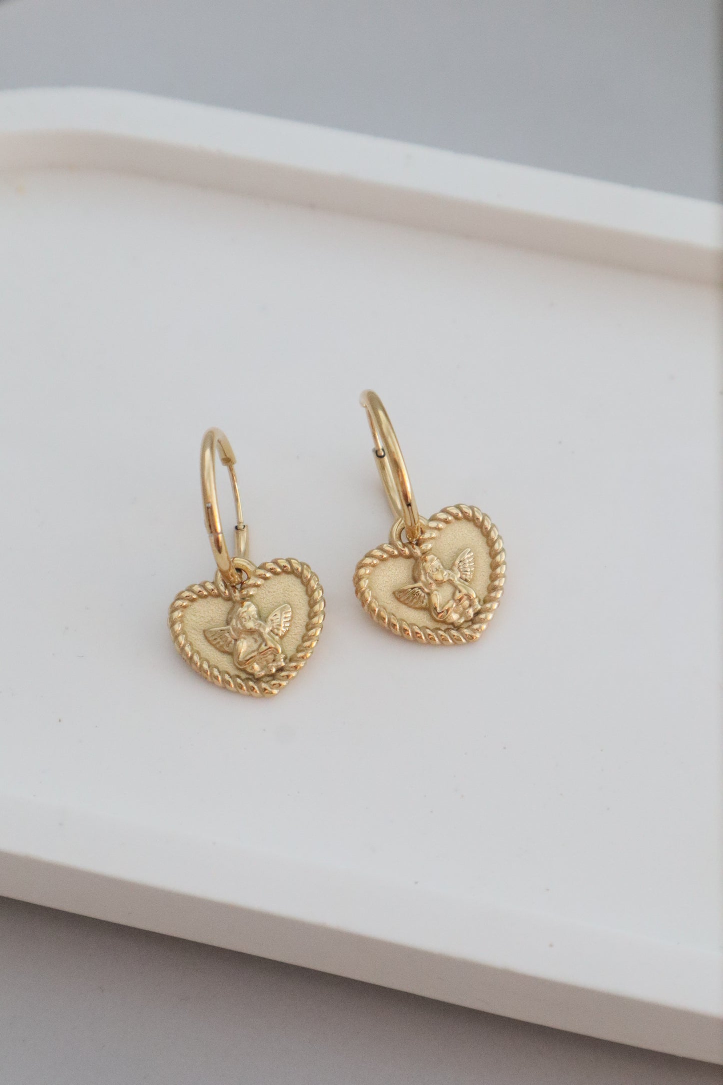 Angel Hoop Earring