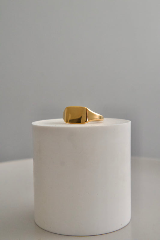 Rectangular Signet Ring